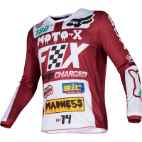Джерси Кроссовая Fox 180 Czar Jersey (S, красный (21730-465-S))