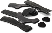 Вставки мягкие наколенников POD KX 2.0 MX Pad Set (Black, OS-Left, 2025 (KP482-001-OS))