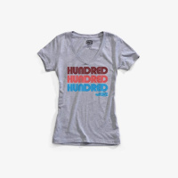 Майка женская 100% Hundred Women Tee-Shirt (M, серый (28004-188-11_ст))