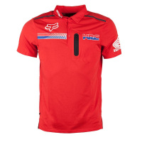 Майка Fox Pit HRC Tech SS Polo (M, красный (20131-122-M_ст))