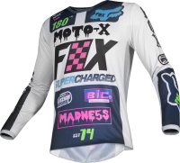 Джерси Кроссовая подростковая Fox 180 Czar Youth Jersey (YM, серый (21746-097-M))