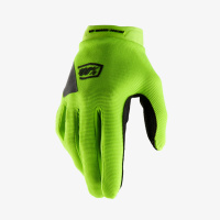 Мотоперчатки женские 100% Ridecamp Womens Glove (Fluo Yellow/Black, S, 2024 (10013-00006))