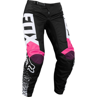 fox-2018-180-womens-black-pink-shtany-zhenskie-cherno-rozovye
